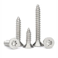 M2 M2.3 M2.6 M3 M3.5 M4 M5 M6 Security Screw Self Tapping Torx Pin Countersunk Torx Head Tapping Screws