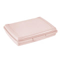 Plain storage box 17 x 13 x 3.5 Nordic pink