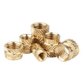 OEM Custom Carbon Steel Furniture Hex Socket Inserts Zinc Alloy M4 M5 M6 M8 Brass Nuts Galvanized Zinc Plated Class 10.9 12.9