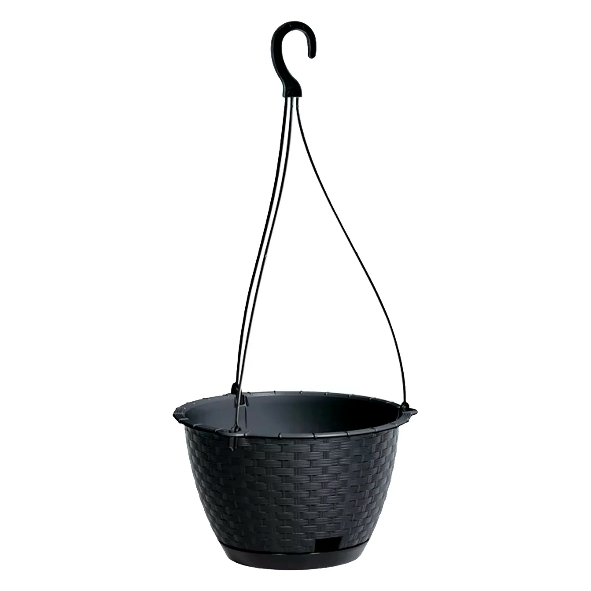 RATOLLA ROUND W 3.4L hanging planter dimensions (mm) 217x217x142 Anthracite color