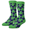 Pair of Lucky Socks long socks with clover design sizes 41-46