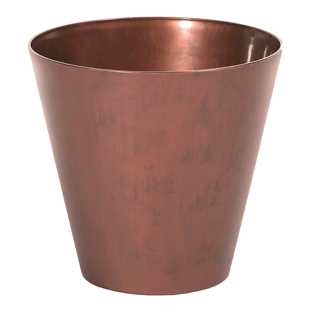 TUBUS CORTEN 12L. flower pot dimensions (mm) 300x300x280 copper color