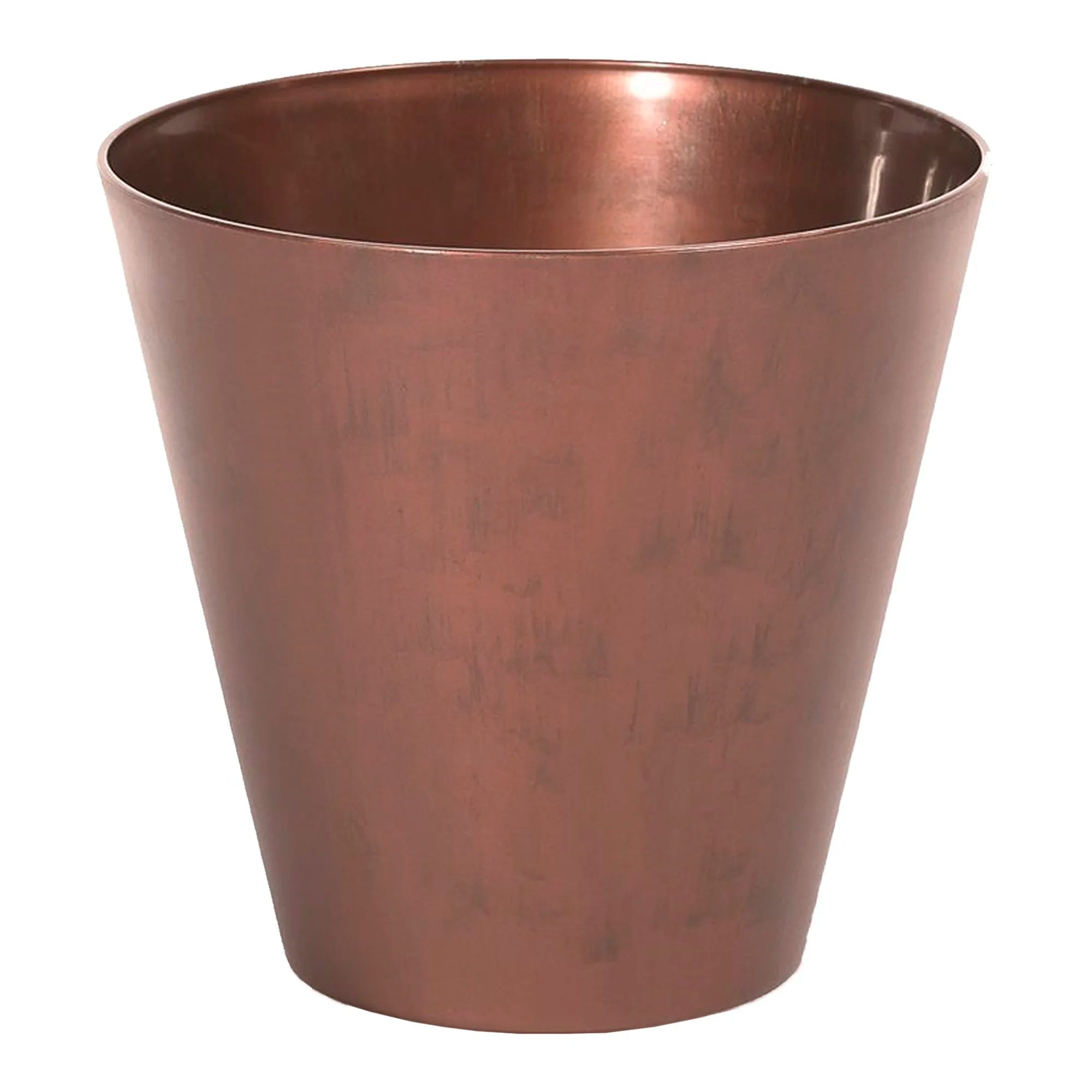 TUBUS CORTEN 12L. flower pot dimensions (mm) 300x300x280 copper color