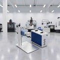 Cabinet Desktop Laser 20w 30w 50w Fiber Laser Marking Engraving Machine with Computer