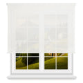 Well Home Plain Translucent Roller Blind - Off-White 100 x 175cm (width x length)/Fabric size 97 x 170cm