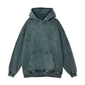 Customized Acid Washed Hoodie Vintage Polyester/Cotton Sweatshirt Screen Printed Design for Winter Fashion Whole Sale Rate