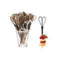 BEST Premium Handmade Bamboo Party Picks  Unique and Natural Skewers for Finger Food Cake Fruit and Dessert Decoration