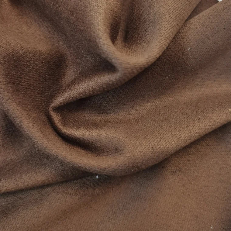 100% Polyester Frosted Glass Wool Suede Fabric Breathable Eco-Friendly Lightweight Knitted Faux Suede Material Plain Double