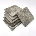 Tumbled Finish Grey Travertine Stone Tile French Pool Parquet Outdoor Paving Stone Mosaic Tile 600*600 for Wall Decoration