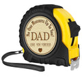 Customizable Wokwell 25 Ft Steel Hook Tape Measure Stainless Steel Blade ABS/Plastic Metric System Yellow+Black for Father's Day