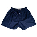 Factory Price 4 PCS Men's Breathable Print Logo Designed High Elasticity Ice Silk Blue Boxers & Briefs Woven Underwear