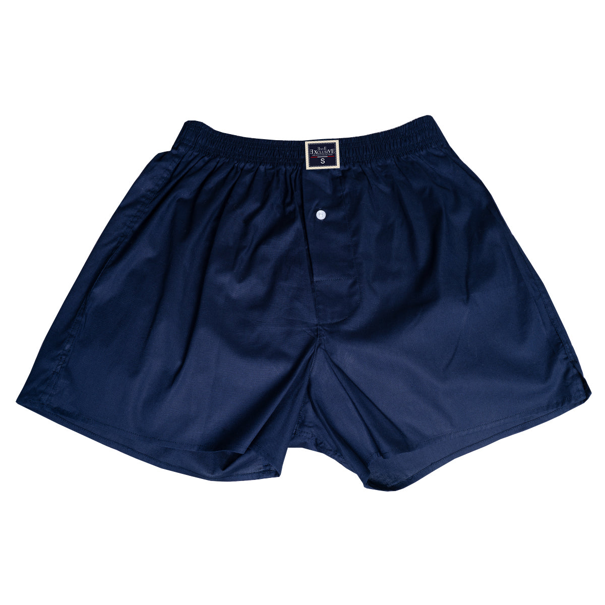 Factory Price 4 PCS Men's Breathable Print Logo Designed High Elasticity Ice Silk Blue Boxers & Briefs Woven Underwear