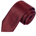 Exve Exclusive Red Triangles Handmade Necktie From Turkey
