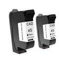 WECARE CAD 45A 51645A Grade a Industrial Printer Cartridges Replacement for HP45A Ink Cartridge