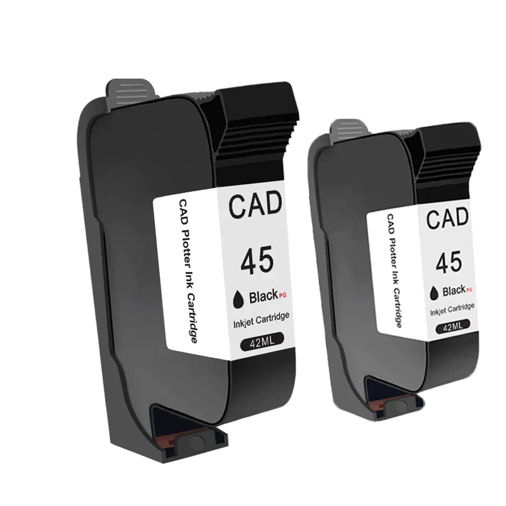 WECARE CAD 45A 51645A Grade a Industrial Printer Cartridges Replacement for HP45A Ink Cartridge MegaBDM