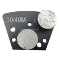 Blastrac Diamatic Compatible Buffalo Diamonds Double Round Segment for Concrete Terrazzo Floor Polishing Customizable Supported