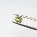 Pear Cut Yellow Sapphire Loose Gemstone for Fine Jewelry Lab Created VVS Clarity Brilliant Faceting