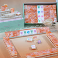 Exclusive Authentic Mahjong Clear Print Tiles American Mahjong Ready to Ship Traditional for Social Club Tournament MegaBDM