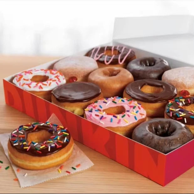 Wholesale Custom Donut Box with Window Budget-friendly Option Providing Enhanced Bakery Packaging Solutions