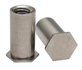 Customized M1 M2 M3 M4 M5 M6 Threaded Blind Fasteners Aluminium Carbon Stainless Steel Zinc Plated Self Clinching Standoff