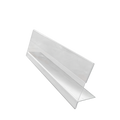 Hookei Plastic Supermarket Price Talker POP Strip Barker A7 Data PriceTag Clear PVC Hinged Shelf Talkers Table Display Custom
