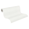 Made Germany Solid White Non Woven Vinyl Wallpaper Rolls Stripes-Highly Wash-Resistant for Living Room Hotel School