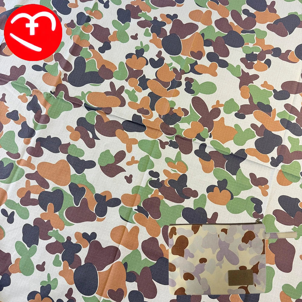 Manufacturers Australian DPCU Camouflage TC Blended Waterproof Tear-Resistant Wear-Resistant Grid Tactical Clothing Fabric