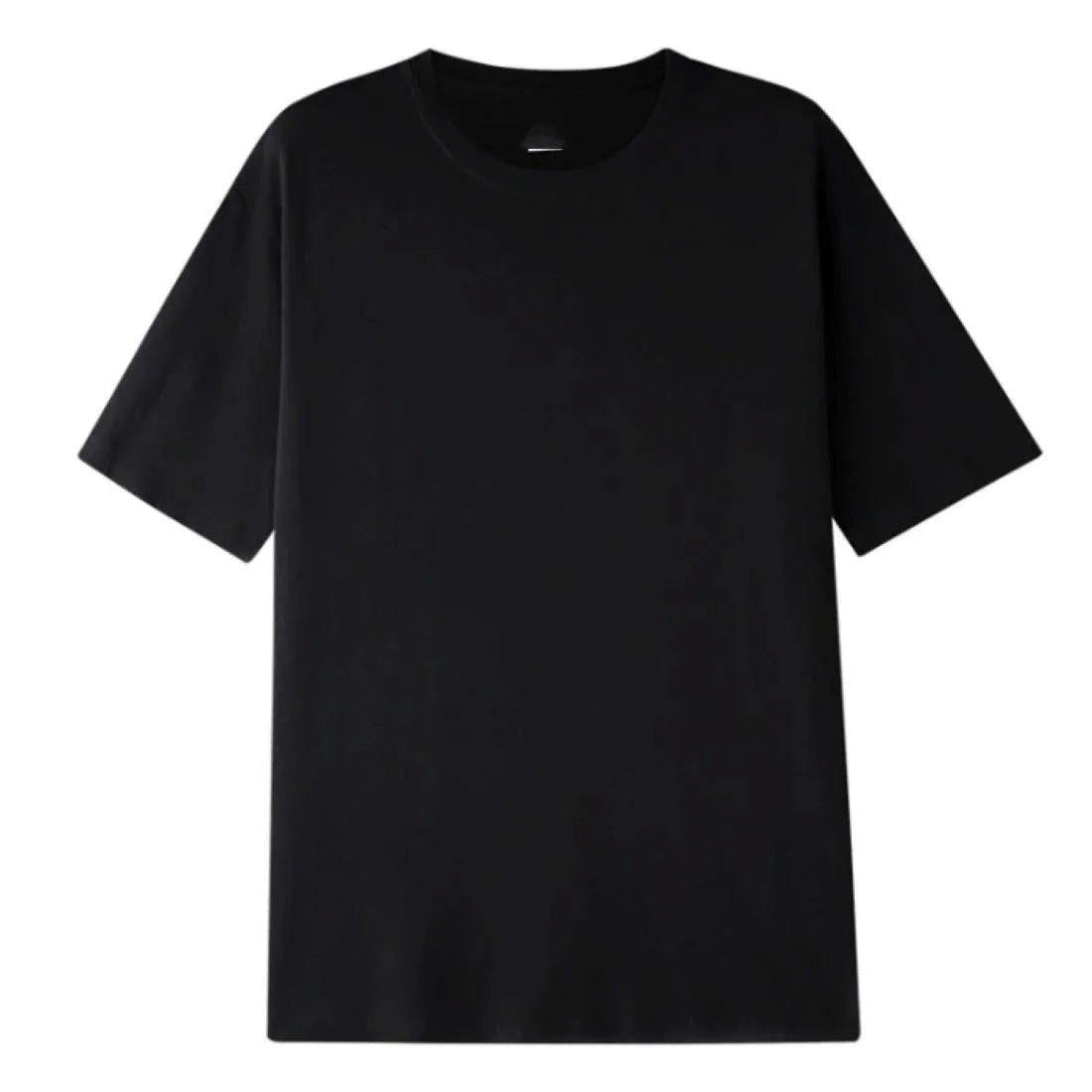 OEM custom logo embroidery printed design 260g heavy cotton round neck men's and women's short-sleeved pure cotton loose T-shirt