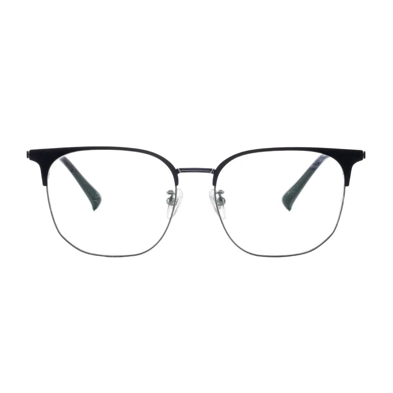 2025 New European and American Fashion Square Titanium Glasses Frame Optical Eyewear Frame