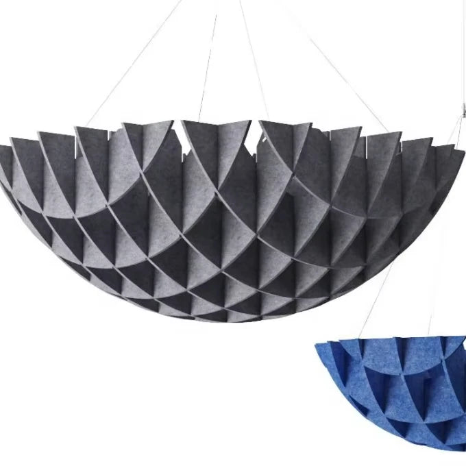 Lightweight Easy Install PET Felt Soundproof Board Ceiling Office Suspended Sound-Absorbing Panel Type Polyester Acoustic Panels