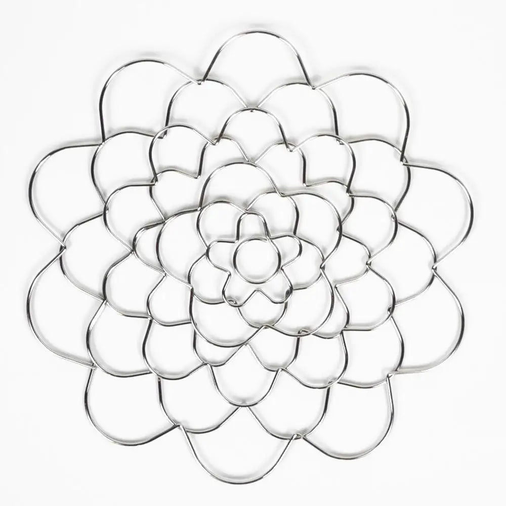 Multi-Functional Valentine's Day Artificial Flower Arranger-Professional Stainless Steel Floral Design Tool Customized Color for