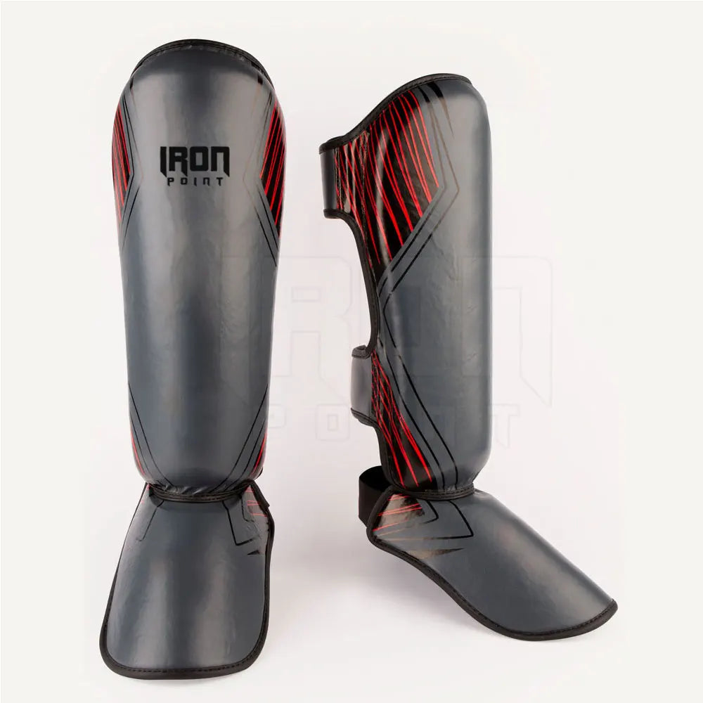 High Quality Leather Shin Guard Engineered Cutting Edge Technology for Total Leg Defense Boxing Training Comfortable