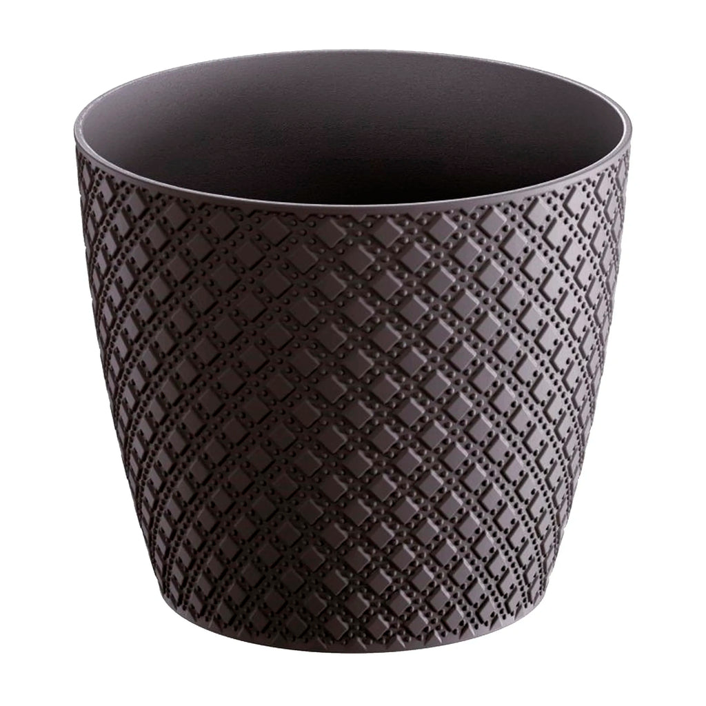 ORIENT 1L. flower pot dimensions (mm) 128x128x112 Anthracite color