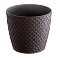 ORIENT 1L. flower pot dimensions (mm) 128x128x112 Anthracite color