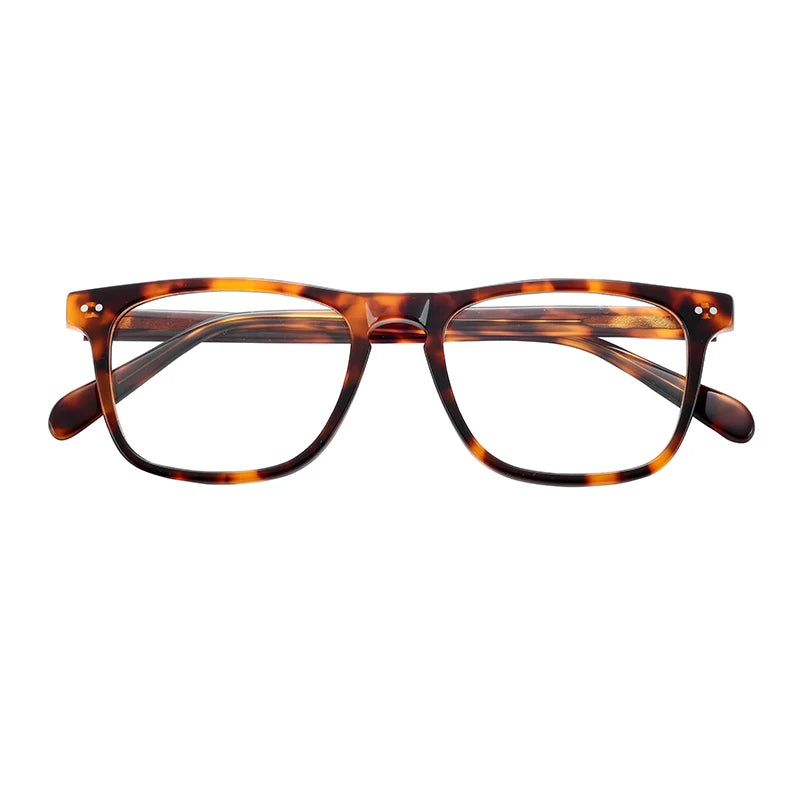 Classic Fashion Square Acetate Optical Glasses Eyeglass Frame Optimal for Men and Women