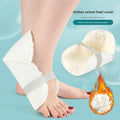 Soft Heel Cushion Protector Pad Warm Thick Heel Cover Anti-Pressure Foot Care Support for Daily Walking