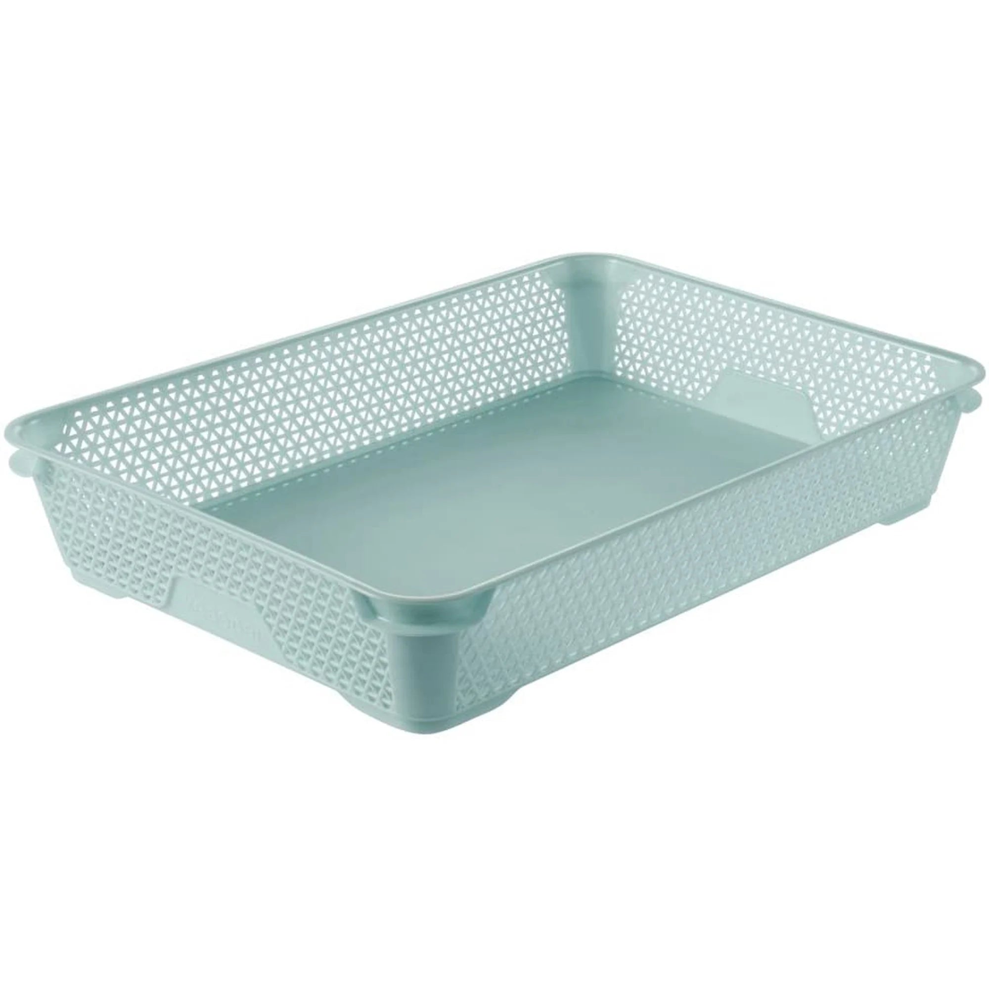 Mini Basket DIN A4 36 x 26.5 x 7 cm Mirko Blue