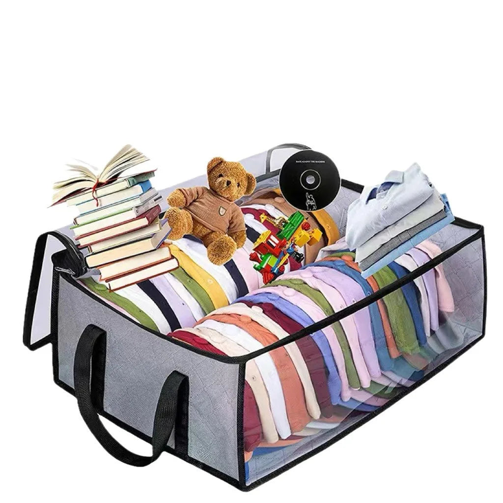 Hotselling Foldable Baseball Caps Organizer Stylish Fabric Clothing 2 Sturdy Handles Sewing Flexible for Wardrobe Hat Storage