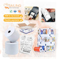 SailingPaper 80mm X 70mm Thermal Paper Roll for High-Quality Printing in Retail and POS