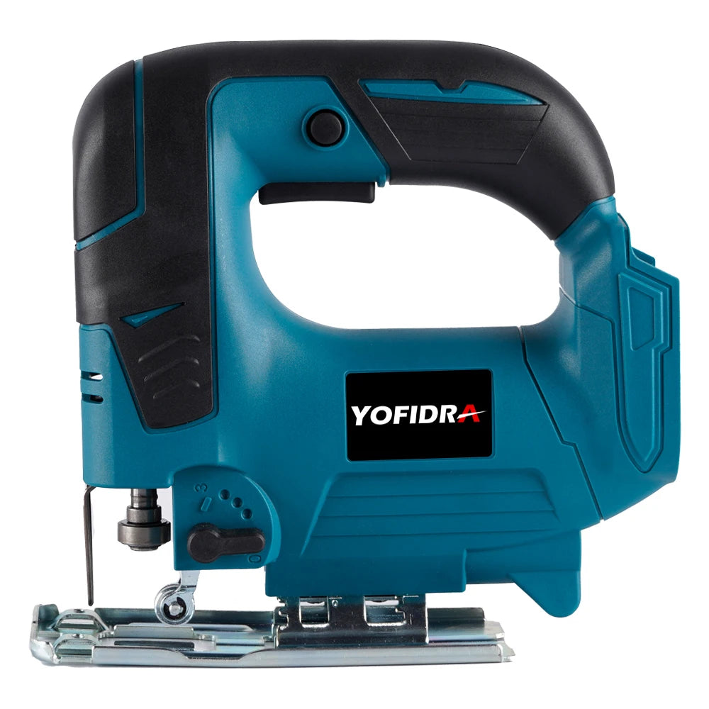 20V Electric Jig Saw with 1 Saw Blade for Makita 18V Battery Cordless Scroll Saw for Multi-Function Woodworking Miter Saw
