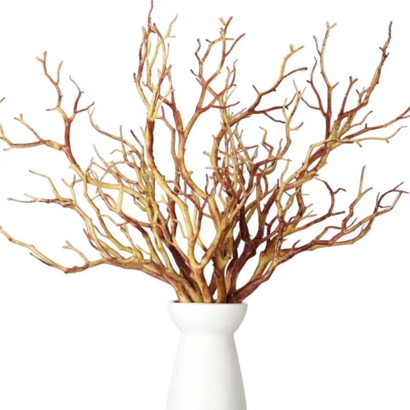 Artificial Branches Plastic Branches Antler Shaped Tree Branch Plant Twigs for Home Wedding Table Centerpiece Festival Decor