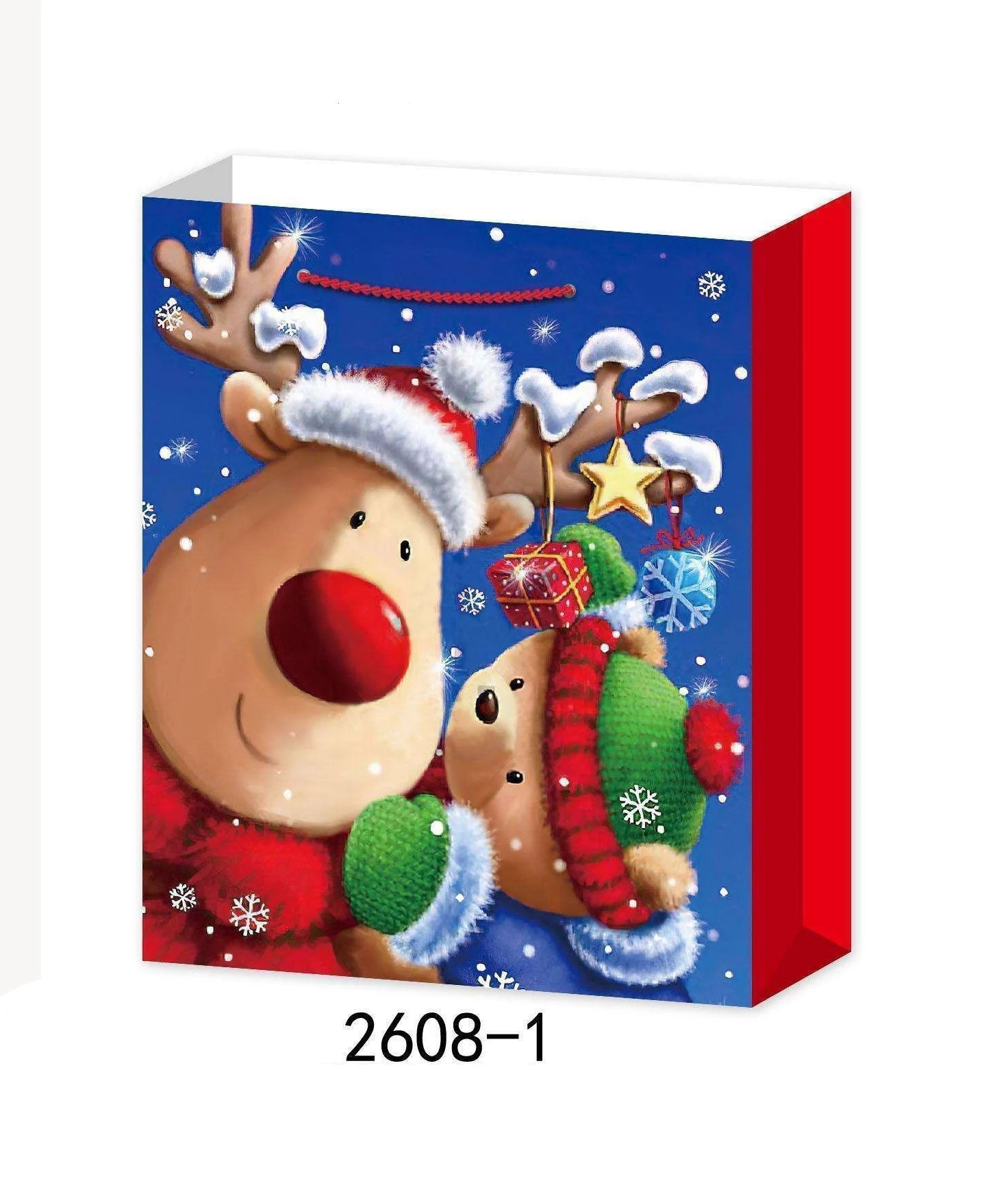 Premium Christmas Gift Paper Bags Eco-Friendly Customizable Designs Ideal for Holiday Season Small Size 48H Dispatch Paper Bags