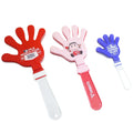 Custom Logo Party Noisemakers Plastic Palm Thunder Hand Clappers for Cheering