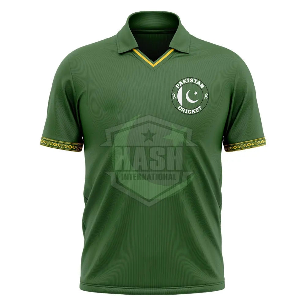 Best Sale Men's Cricket T-Shirt Custom Sports Design 100% Cotton & Bamboo Fiber Eco-Friendly Quick Dry Corduroy Fabric
