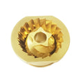 Titanium Coated 48mm Coffee Bean Grinder Conical Burr Set Coffee Machine Grinding Burr Compatible with Jura Coffee Machines
