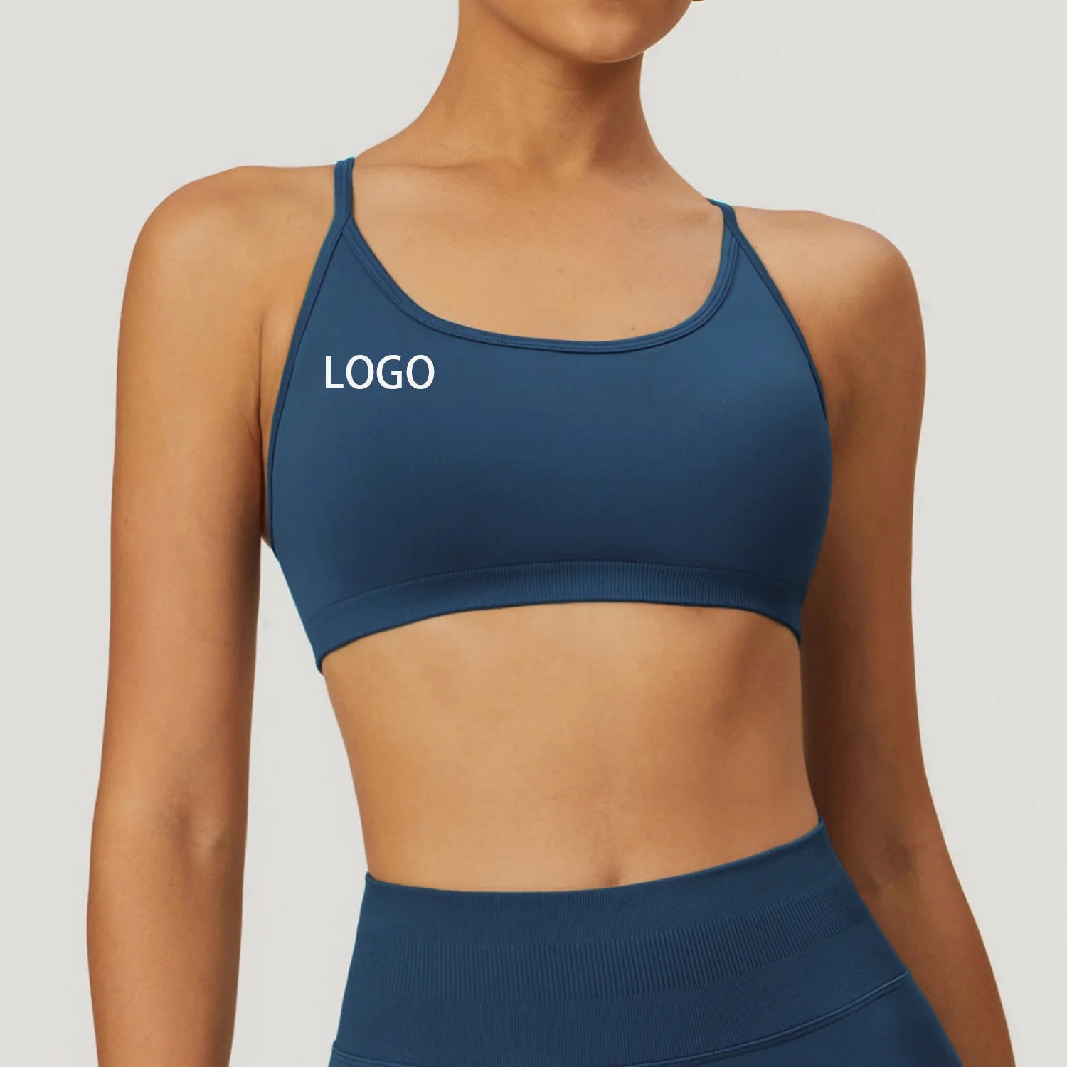 Fitele Provide Custom LOGO/Running Fitness Gym Yoga Top Outdoor Plus Size Women Sports Bra