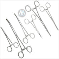 Ultimate Hemostat Set 6 Piece Ideal for Hobby Tools Electronics Fishing and Taxidermy (8" 6.25" and 5")