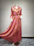 Dubai Abaya Turkey Satin Jalabiya Maxi Muslim Women Dress Long Sleeve Pakistani African Dresses Islamic Clothing Moroccan Kaftan