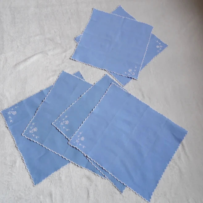 Factory Wholesale Custom Double-Edge Table Napkin Set Cotton Linen for Home Use for Wedding Parties and Restaurants