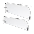 Clear Supermarket Divider Shelving Dividers Shelf Divider Breakable Auto Feed Product Pusher System Individual Parts